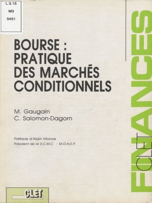cover image of Bourse